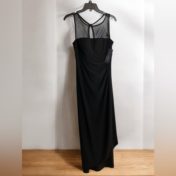 long dress, brand: Scarlett, black color. - Picture 2 of 9
